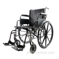 Cadeira de rodas de transporte de alumínio dobrável manual